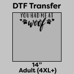 DTF Transfer 14" Thumbnail