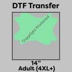 DTF Transfer 14" Thumbnail