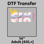 DTF Transfer 14" Thumbnail