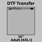 DTF Transfer 14" Thumbnail