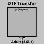 DTF Transfer 14" Thumbnail