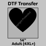 DTF Transfer 14" Thumbnail