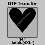 DTF Transfer 14" Thumbnail