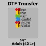 DTF Transfer 14" Thumbnail