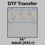 DTF Transfer 14" Thumbnail