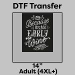 DTF Transfer 14" Thumbnail