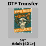 DTF Transfer 14" Thumbnail