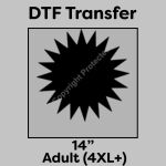 DTF Transfer 14" Thumbnail