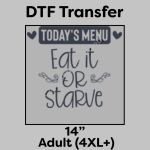 DTF Transfer 14" Thumbnail