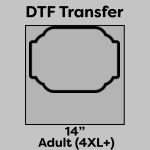 DTF Transfer 14" Thumbnail