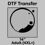 DTF Transfer 14" Thumbnail