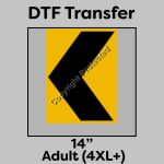 DTF Transfer 14" Thumbnail