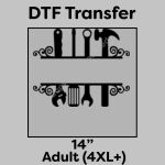 DTF Transfer 14" Thumbnail