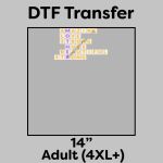 DTF Transfer 14" Thumbnail