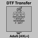 DTF Transfer 14" Thumbnail