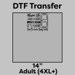 DTF Transfer 14" Thumbnail