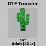 DTF Transfer 14" Thumbnail