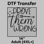 DTF Transfer 14" Thumbnail