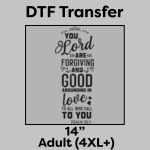 DTF Transfer 14" Thumbnail