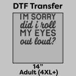 DTF Transfer 14" Thumbnail