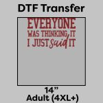 DTF Transfer 14" Thumbnail