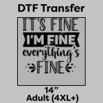 DTF Transfer 14" Thumbnail