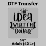 DTF Transfer 14" Thumbnail