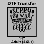 DTF Transfer 14" Thumbnail