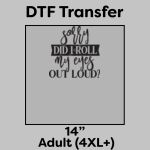 DTF Transfer 14" Thumbnail