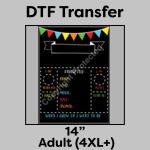 DTF Transfer 14" Thumbnail