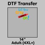 DTF Transfer 14" Thumbnail