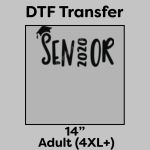 DTF Transfer 14" Thumbnail