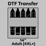 DTF Transfer 14" Thumbnail