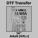 DTF Transfer 14" Thumbnail