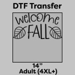 DTF Transfer 14" Thumbnail