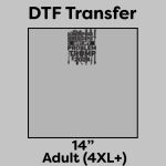 DTF Transfer 14" Thumbnail