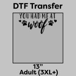 DTF Transfer 13" Thumbnail