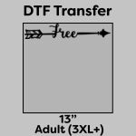 DTF Transfer 13" Thumbnail