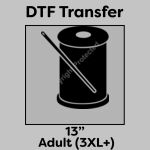 DTF Transfer 13" Thumbnail