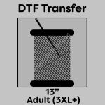 DTF Transfer 13" Thumbnail