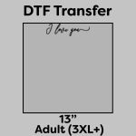 DTF Transfer 13" Thumbnail