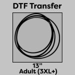 DTF Transfer 13" Thumbnail