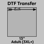 DTF Transfer 13" Thumbnail