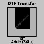 DTF Transfer 13" Thumbnail