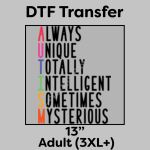 DTF Transfer 13" Thumbnail