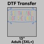 DTF Transfer 13" Thumbnail