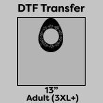 DTF Transfer 13" Thumbnail