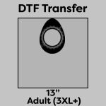 DTF Transfer 13" Thumbnail