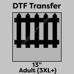 DTF Transfer 13" Thumbnail