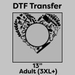 DTF Transfer 13" Thumbnail